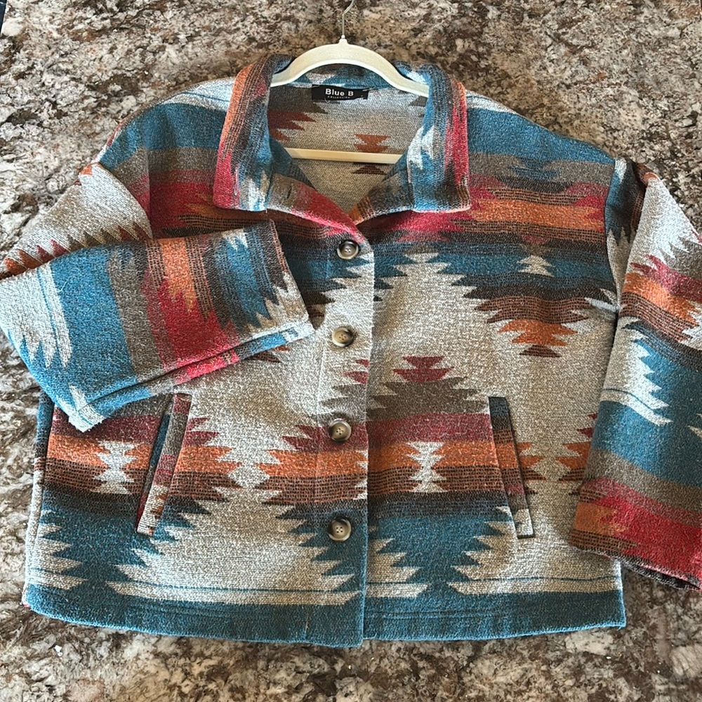 Aztec Southwestern Boho Jacket